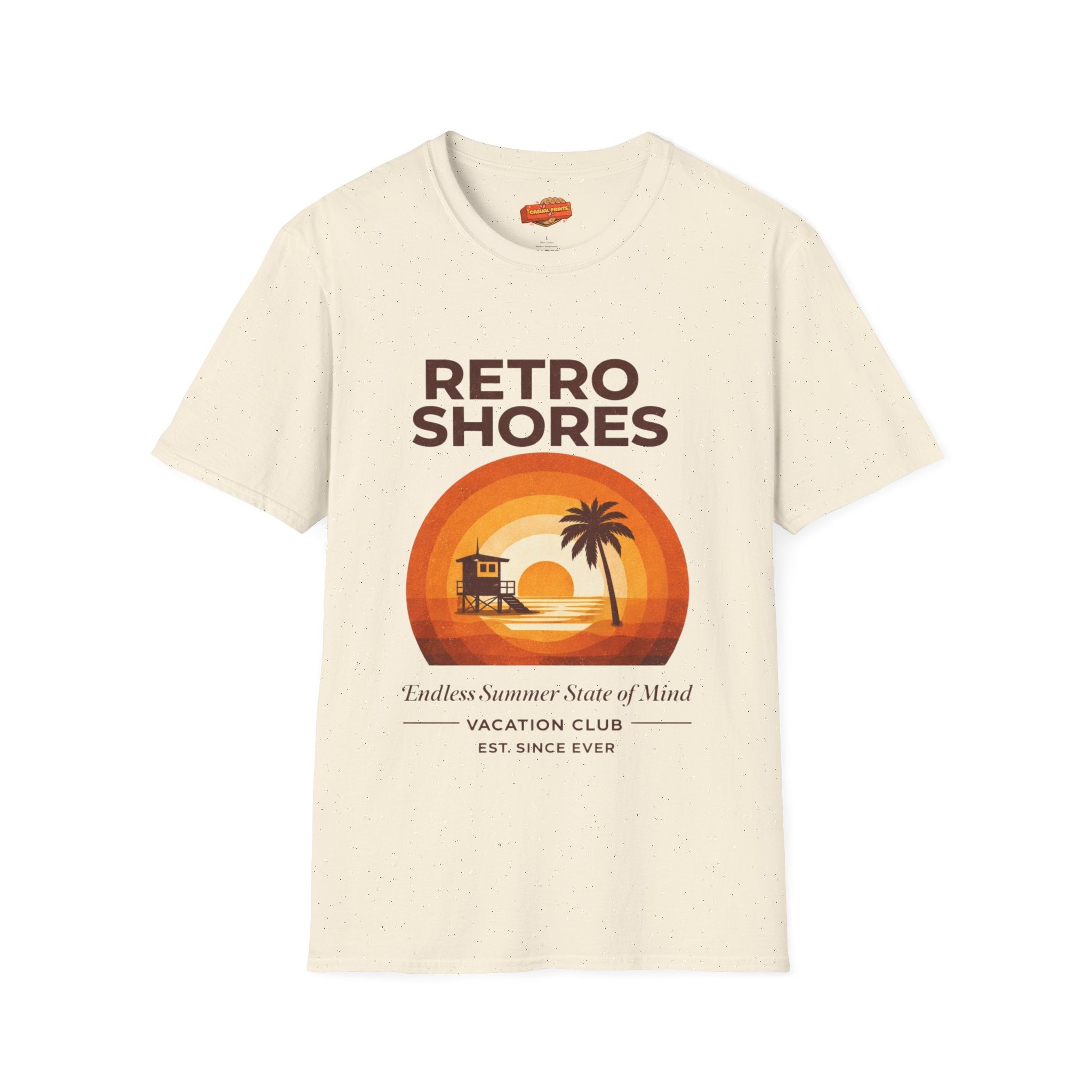 Retro Shores Vacation Club T-Shirt — Vintage Endless Summer