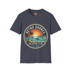 Retro Shores Vacation Club T-Shirt — Vintage Wave Badge