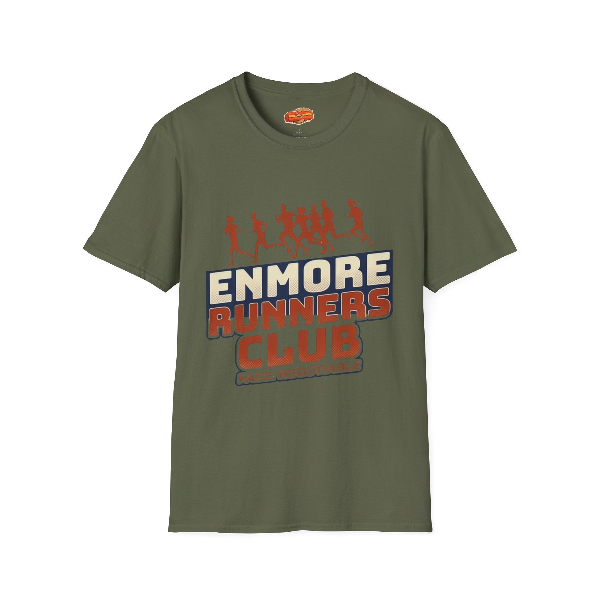 Enmore Runners Club T-Shirt—Vintage Silhouette