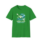Kayak Illustration T-Shirt—"Own Path" Outdoor Adventure