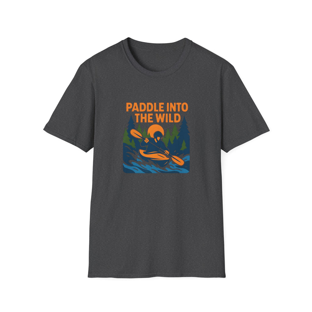 Paddle Into The Wild Kayak T‑Shirt — Outdoor Adventure