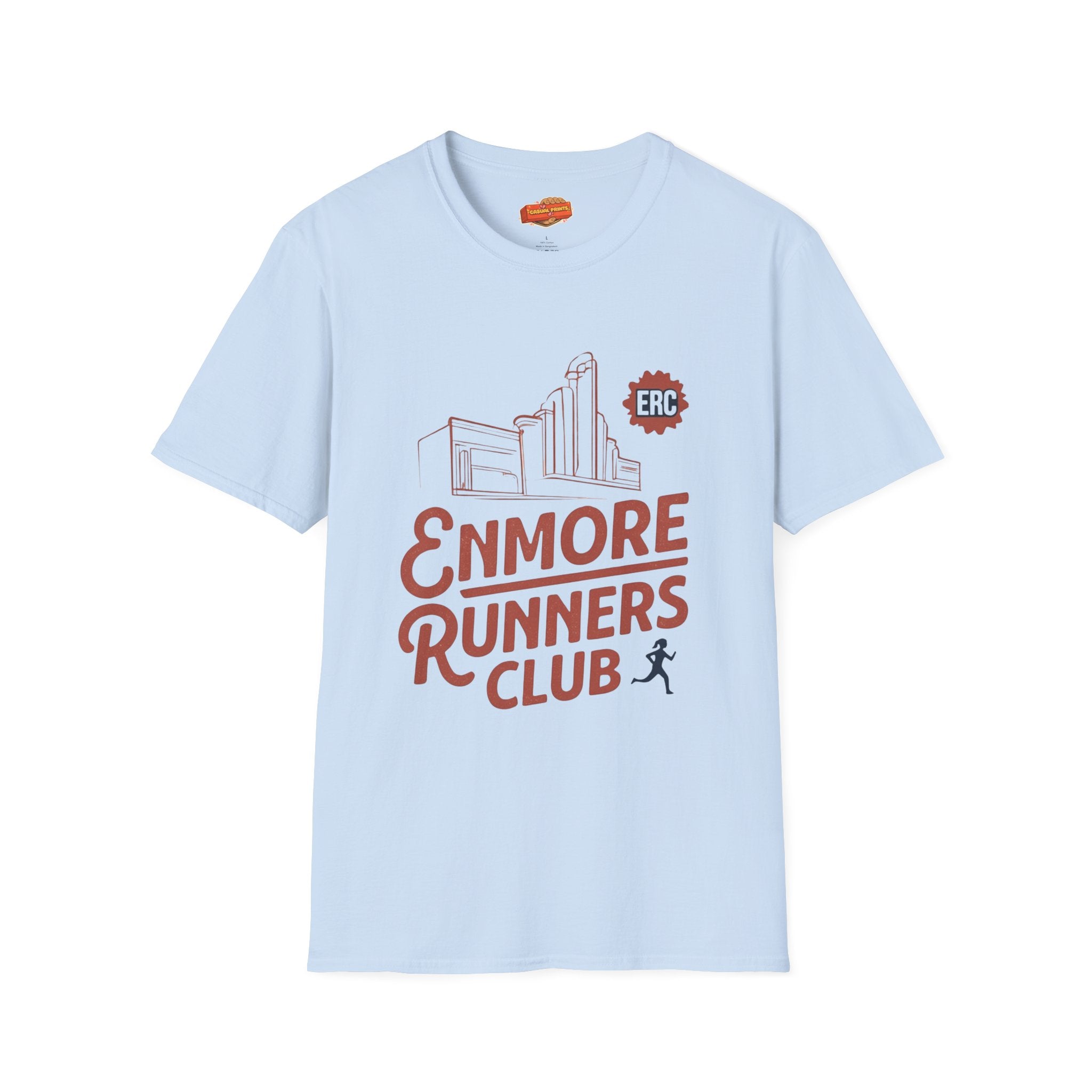 Enmore Runners Club T-Shirt — Vintage City Skyline