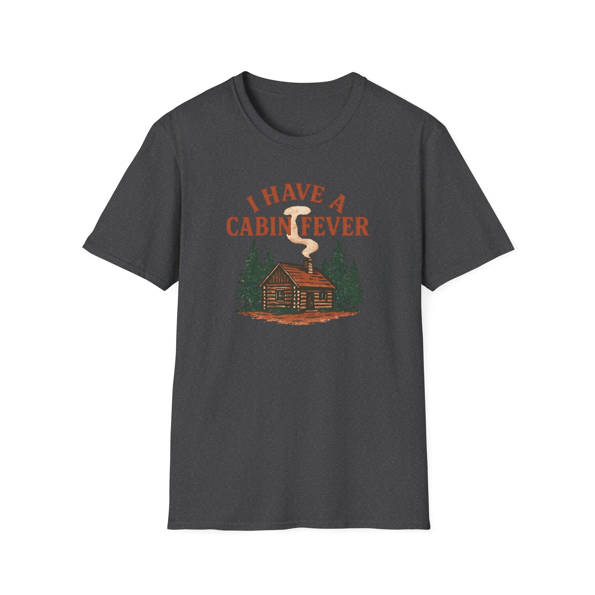 Cabin Fever T-Shirt — Rustic Cabin Graphic
