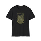 Breathe Deep Fern T-Shirt — Relaxing Botanical Graphic