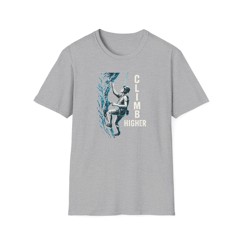 Rock Climber Graphic T-Shirt — Vintage Climbing Design