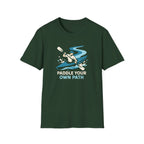 Kayak Illustration T-Shirt—"Own Path" Outdoor Adventure