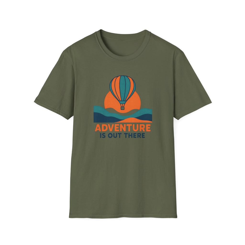 Adventure Is Out There T-Shirt — Hot Air Balloon