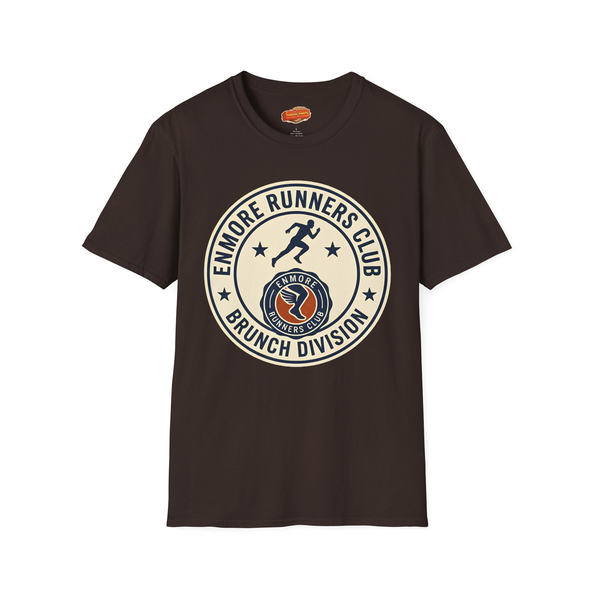 Enmore Runners Club T-Shirt — Vintage Brunch Division Logo