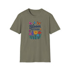 Bloom Outside T-Shirt — Floral Butterflies Spring Garden