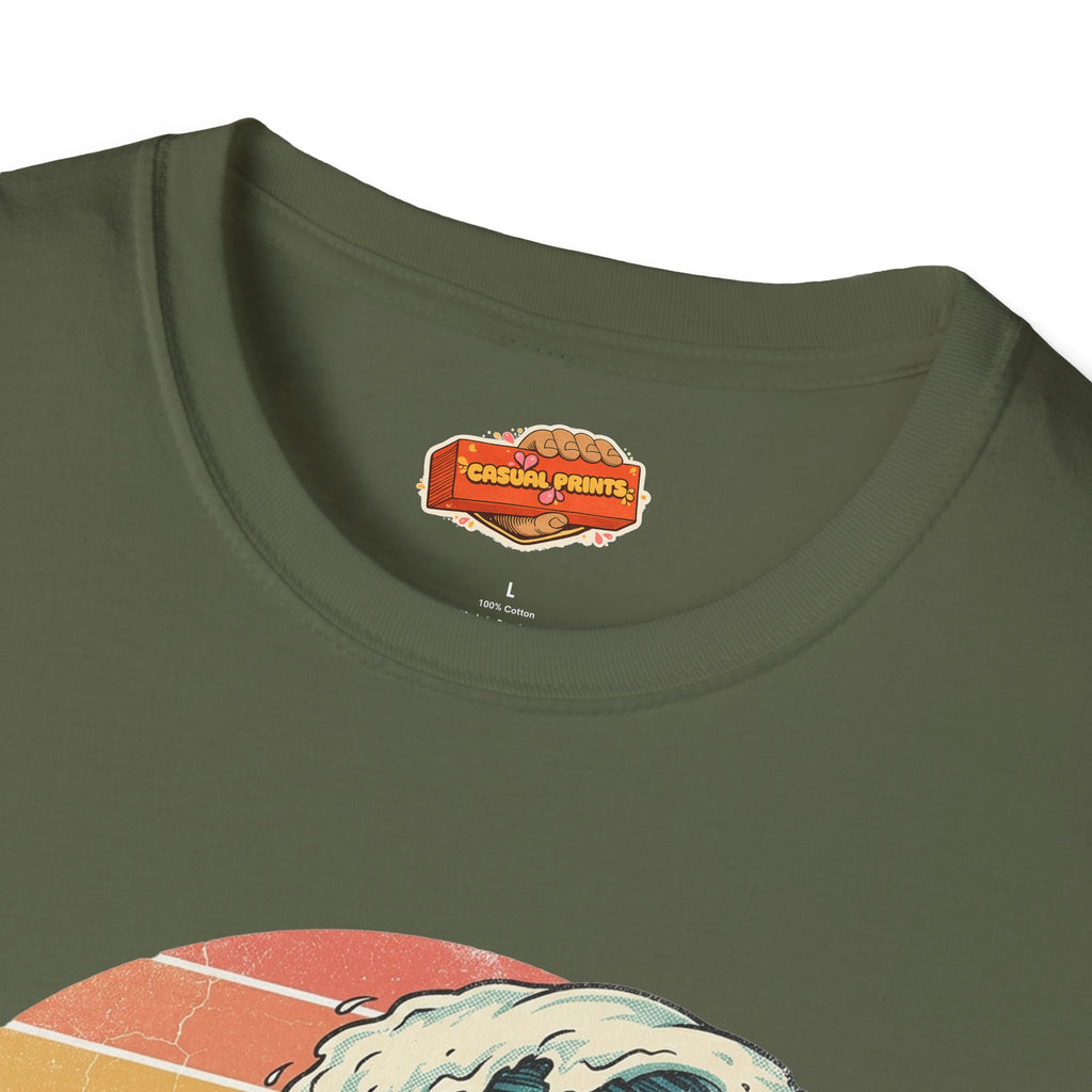 Retro Shores Vacation Club T-Shirt—Surfer Since Forever