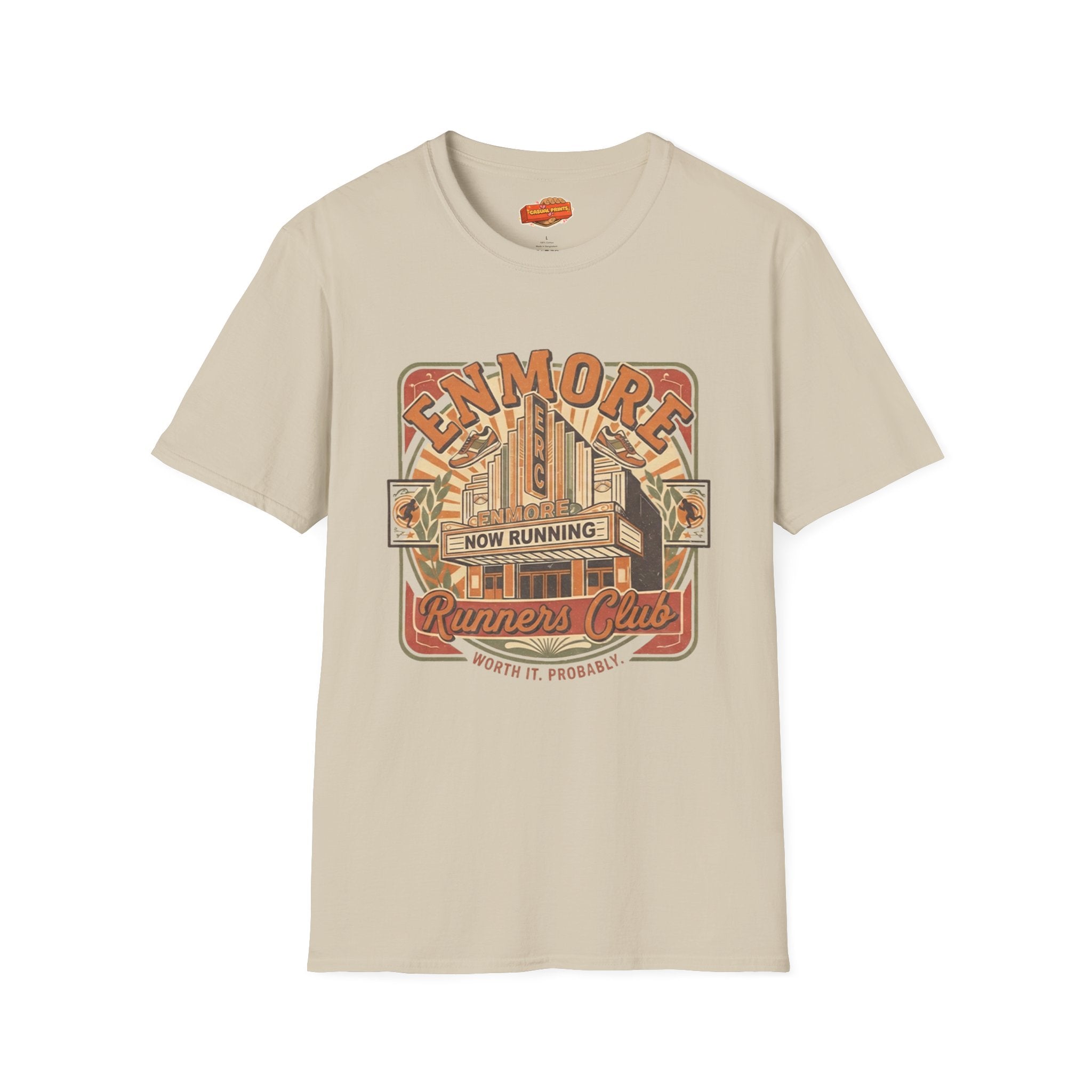 Enmore Runners Club T-Shirt — 'Now Running'