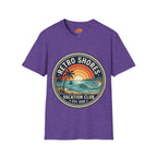Retro Shores Vacation Club T-Shirt — Vintage Wave Badge