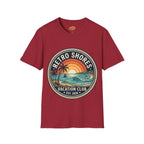 Retro Shores Vacation Club T-Shirt — Vintage Wave Badge