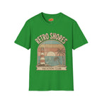 Retro Shores Vacation Club T-Shirt —Vintage Sunset Lighthouse