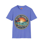 Retro Shores Vacation Club T-Shirt — Vintage Wave Badge