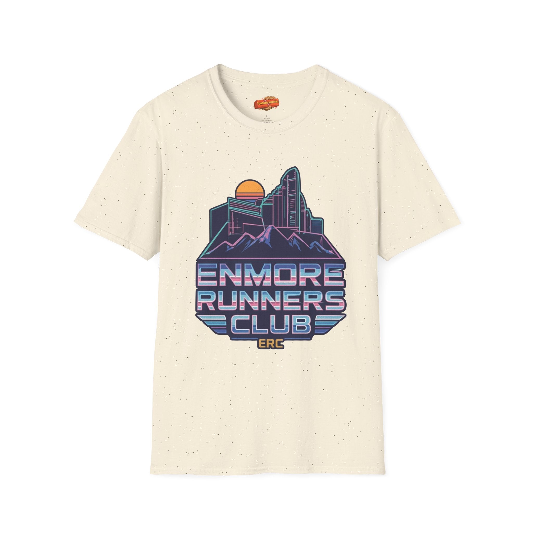 Enmore Runners Club T-Shirt — Neon