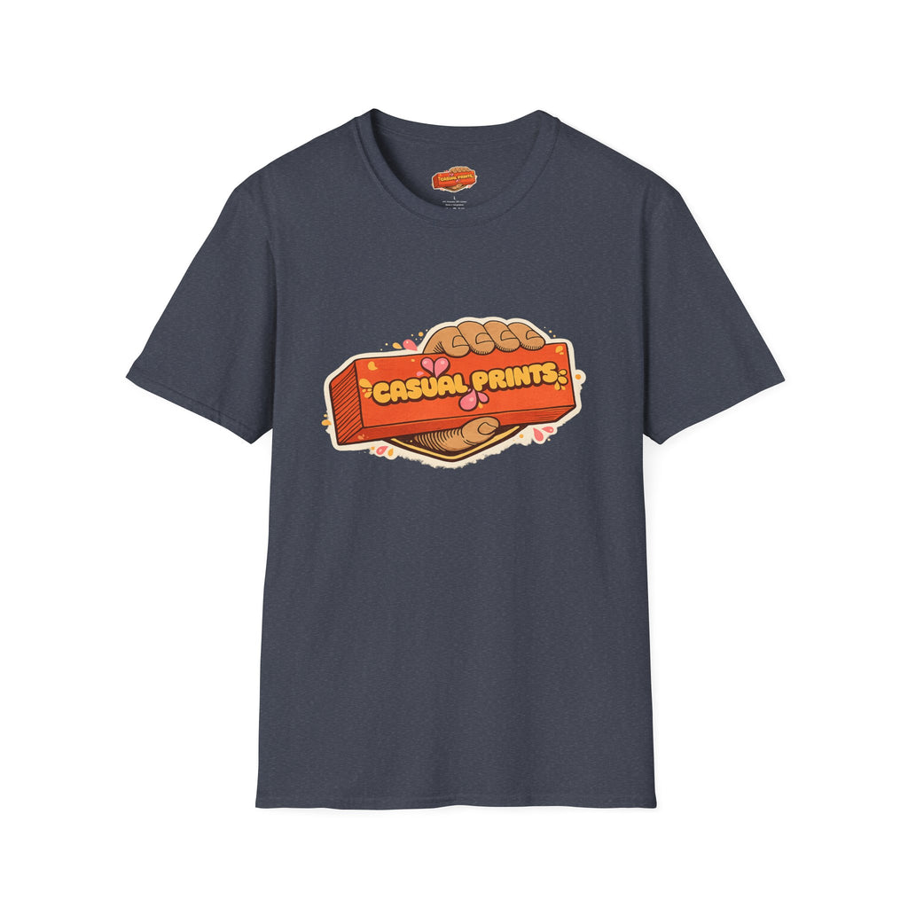 T-Shirt —Handheld 'Casual Prints' Logo Tee