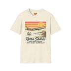 Retro Shores Vacation Club T-Shirt — Vintage Plane