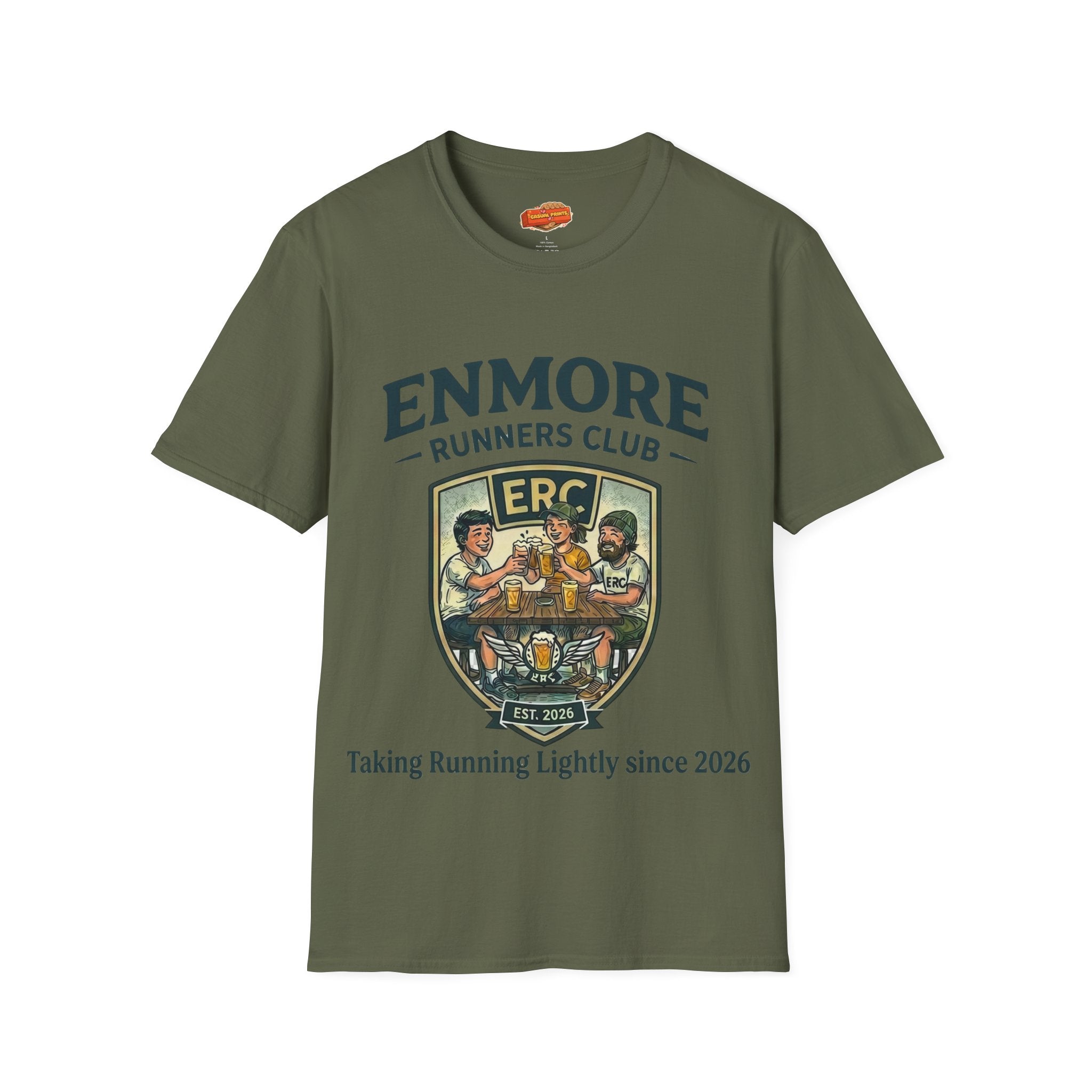 Enmore Runners Club T-Shirt — Vintage Running Crew