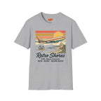 Retro Shores Vacation Club T-Shirt — Vintage Plane
