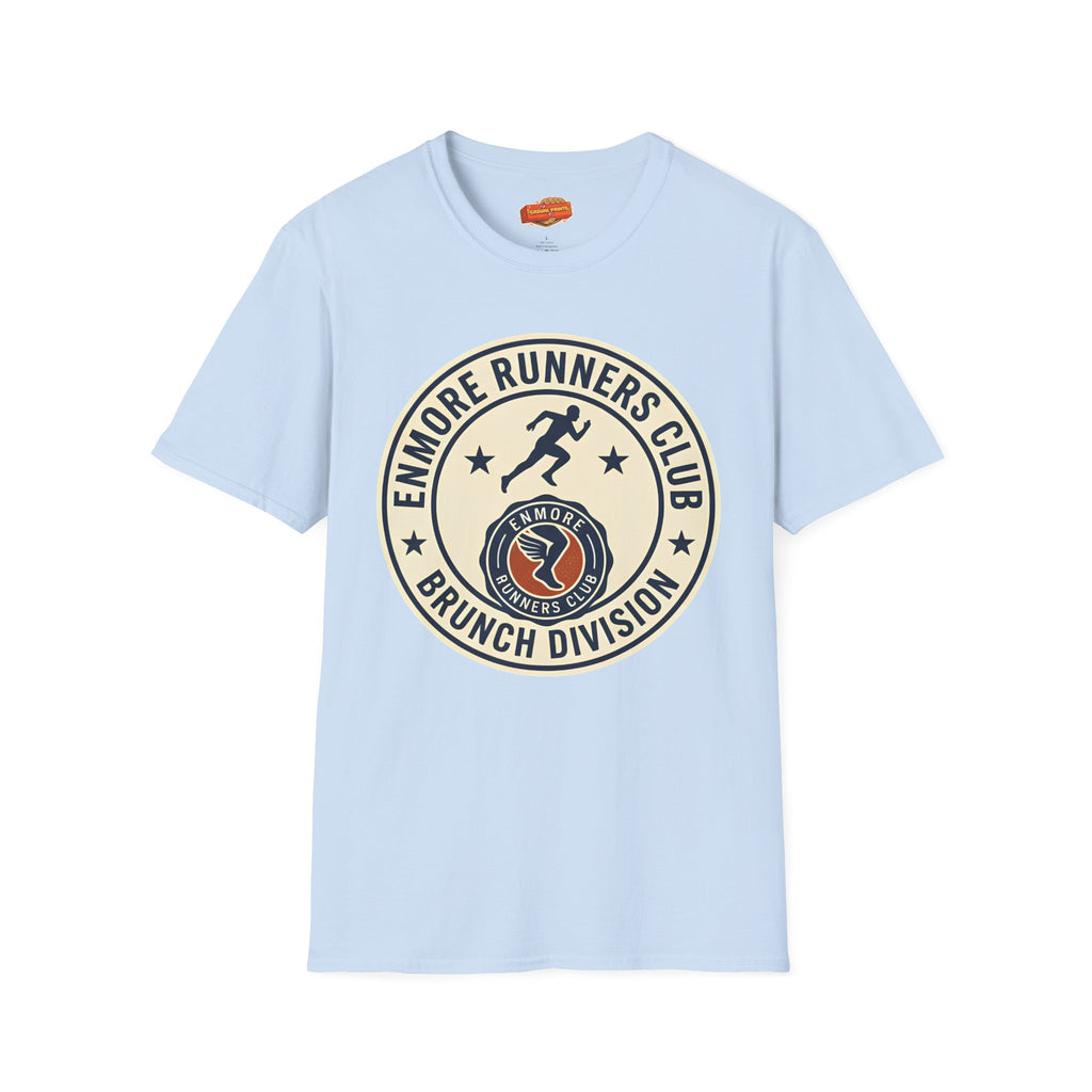 Enmore Runners Club T-Shirt — Vintage Brunch Division Logo