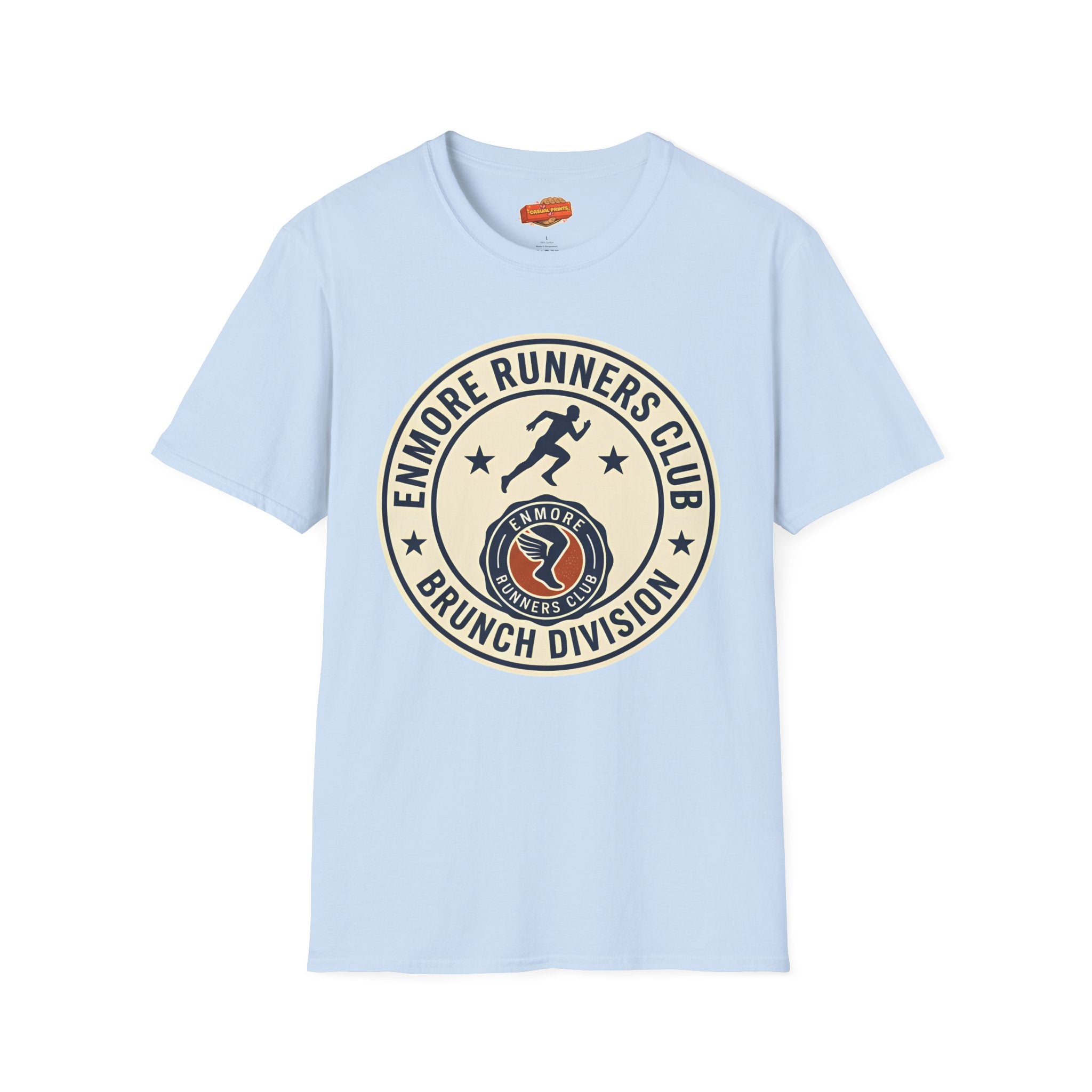 Enmore Runners Club T-Shirt — Vintage Brunch Division Logo