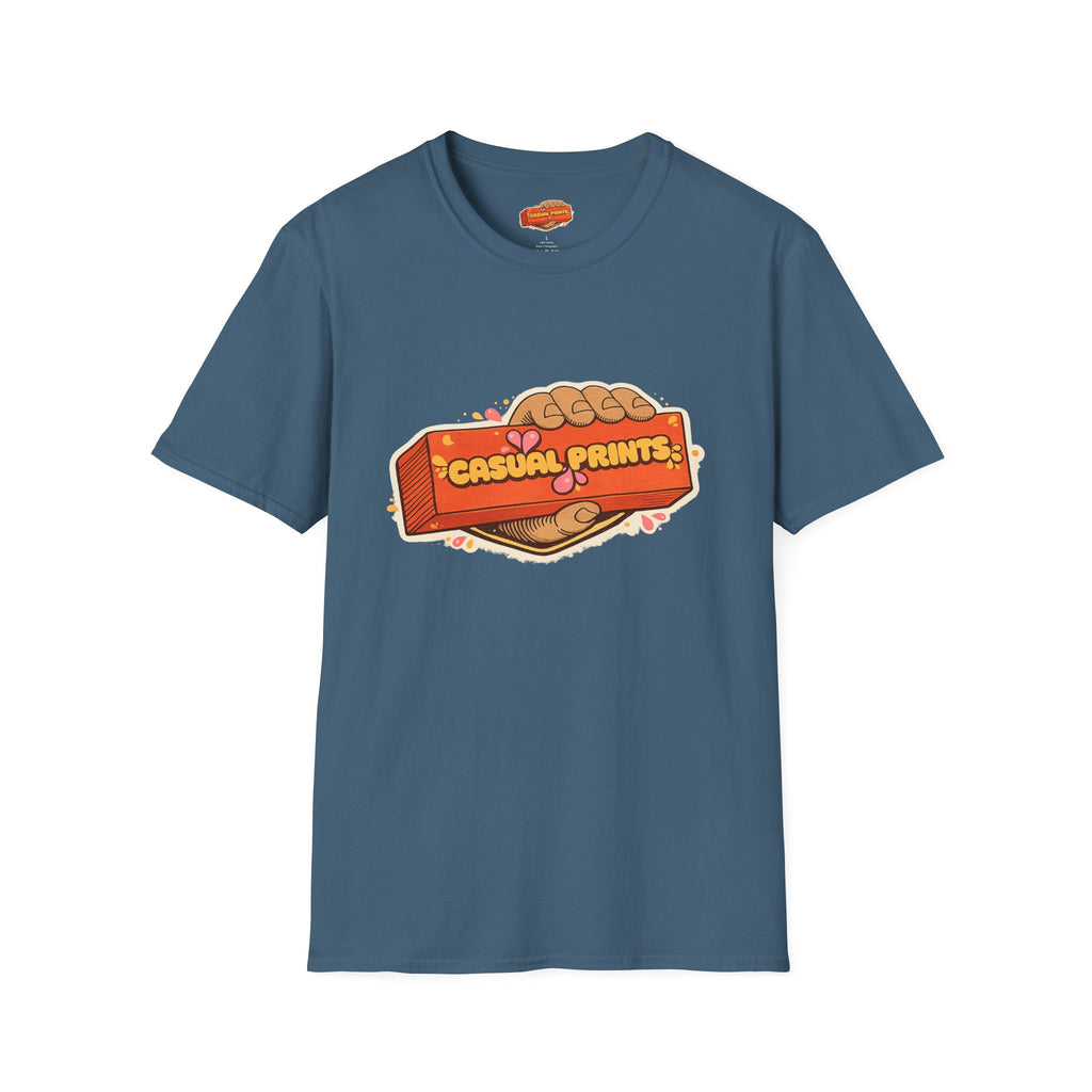 T-Shirt —Handheld 'Casual Prints' Logo Tee