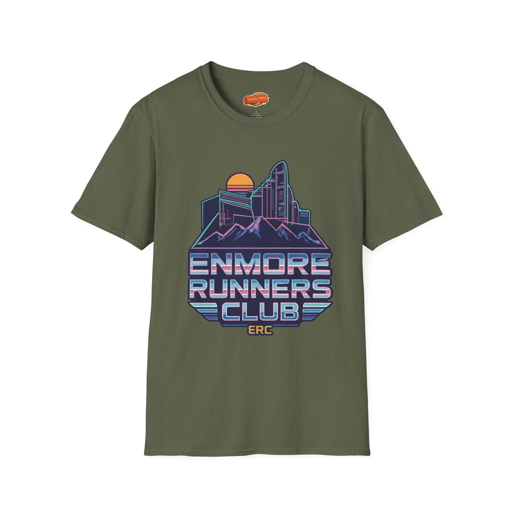 Enmore Runners Club T-Shirt — Neon