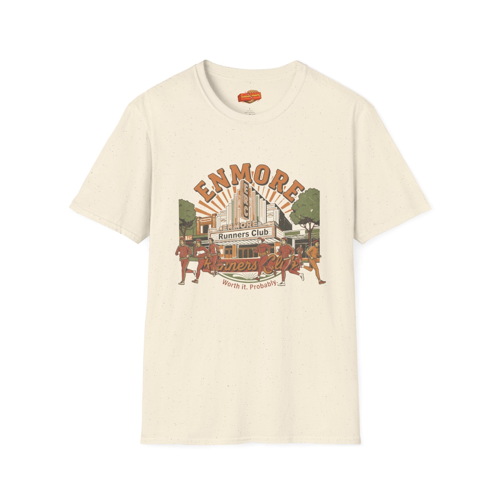 Enmore Runners Club T‑Shirt — Vintage Theatre