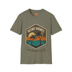Retro Shores Vacation Club T-Shirt —Vintage Palm