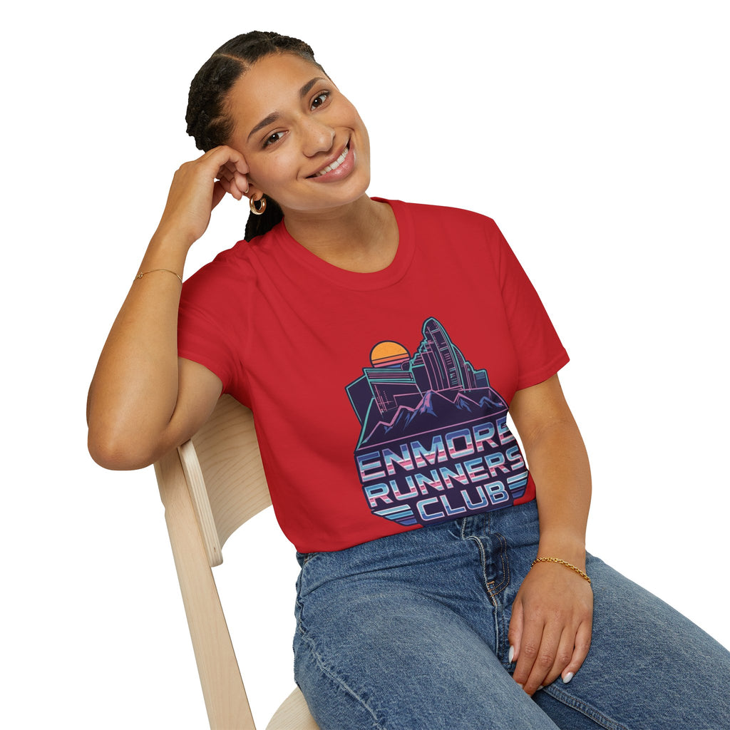 Enmore Runners Club T-Shirt — Neon