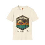 Retro Shores Vacation Club T-Shirt —Vintage Palm