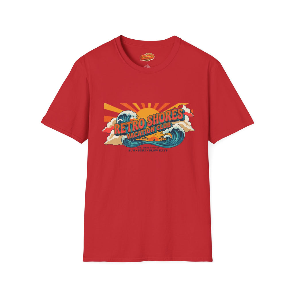 Retro Shores Vacation Club T-Shirt —Since Forever Wave
