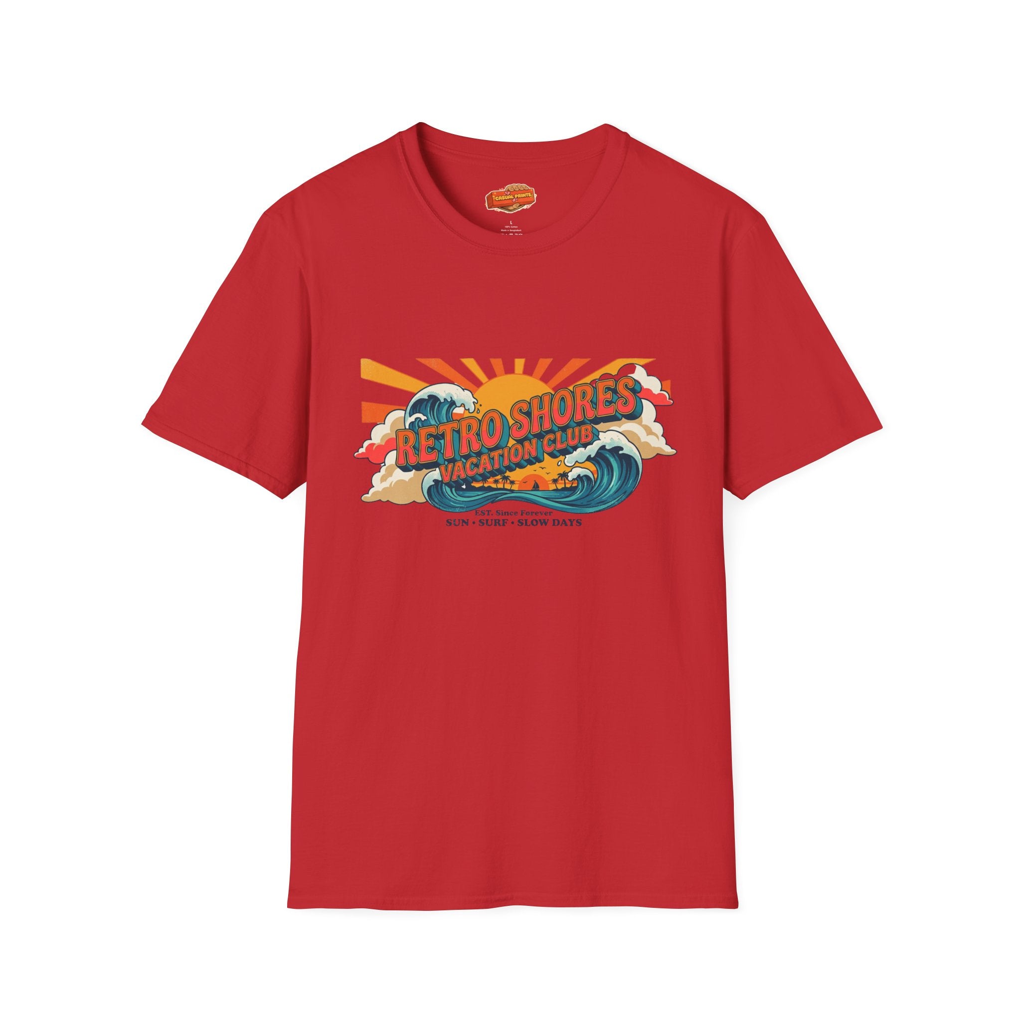 Retro Shores Vacation Club T-Shirt —Since Forever Wave
