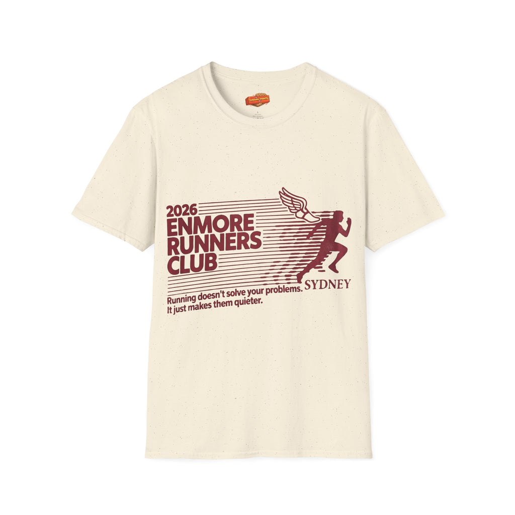 Enmore Runners Club T-Shirt — Winged Runner