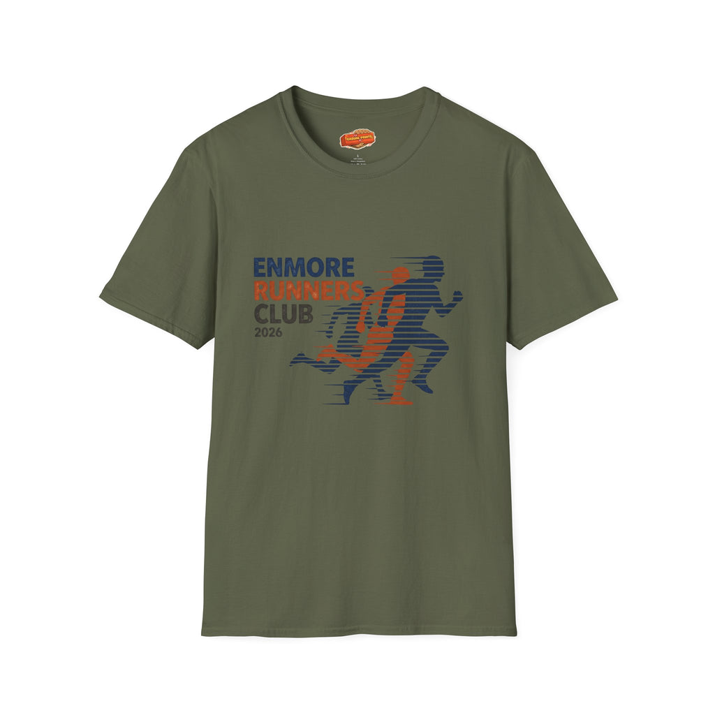 Enmore Runners Club T-Shirt — 2026 Retro Running Graphic