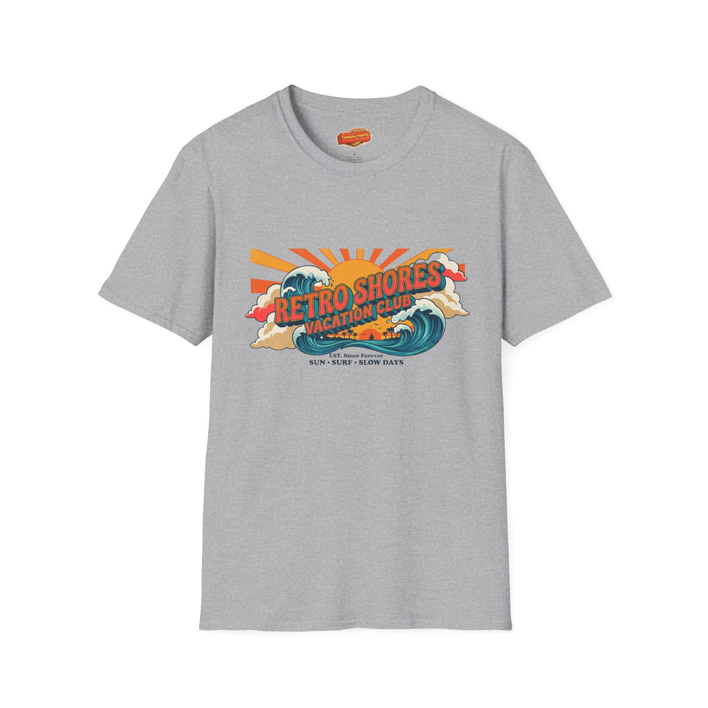 Retro Shores Vacation Club T-Shirt —Since Forever Wave