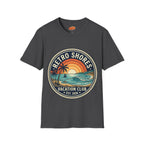 Retro Shores Vacation Club T-Shirt — Vintage Wave Badge