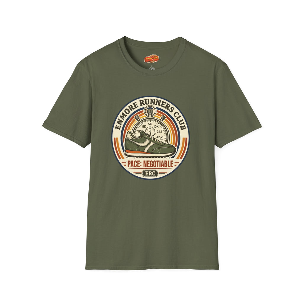 Enmore Runners Club T-Shirt — Vintage Pace Negotiable Trainer