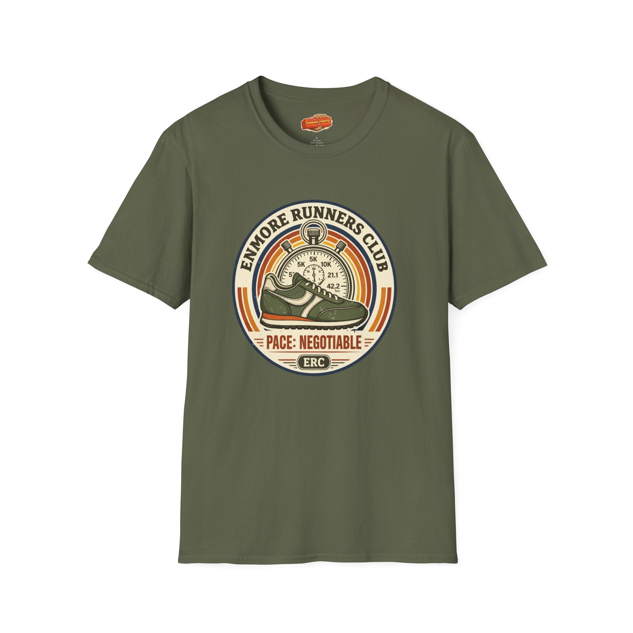 Enmore Runners Club T-Shirt — Vintage Pace Negotiable Trainer