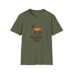 Wander Free Deer T-Shirt — Nature-Inspired Outdoor Graphic
