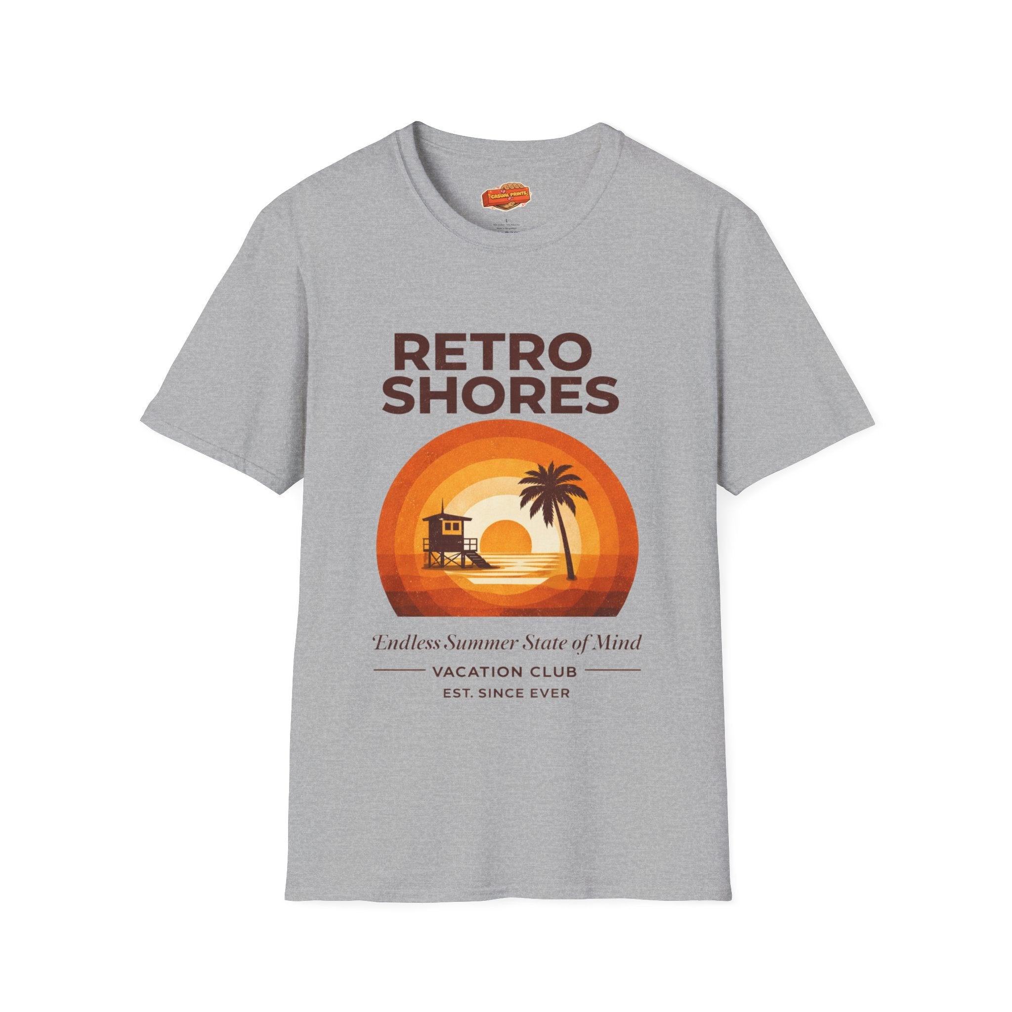 Retro Shores Vacation Club T-Shirt — Vintage Endless Summer