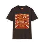 Retro Shores Vacation Club T-Shirt — Vintage Sunburst Badge