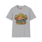 Retro Shores Surf T-Shirt — "Vacation Club" Vintage Beach Graphic