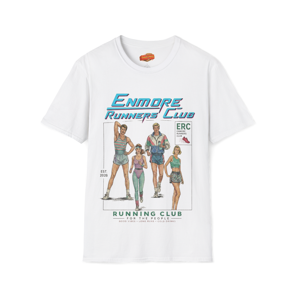 Enmore Runners Club T-Shirt — Vintage Workout