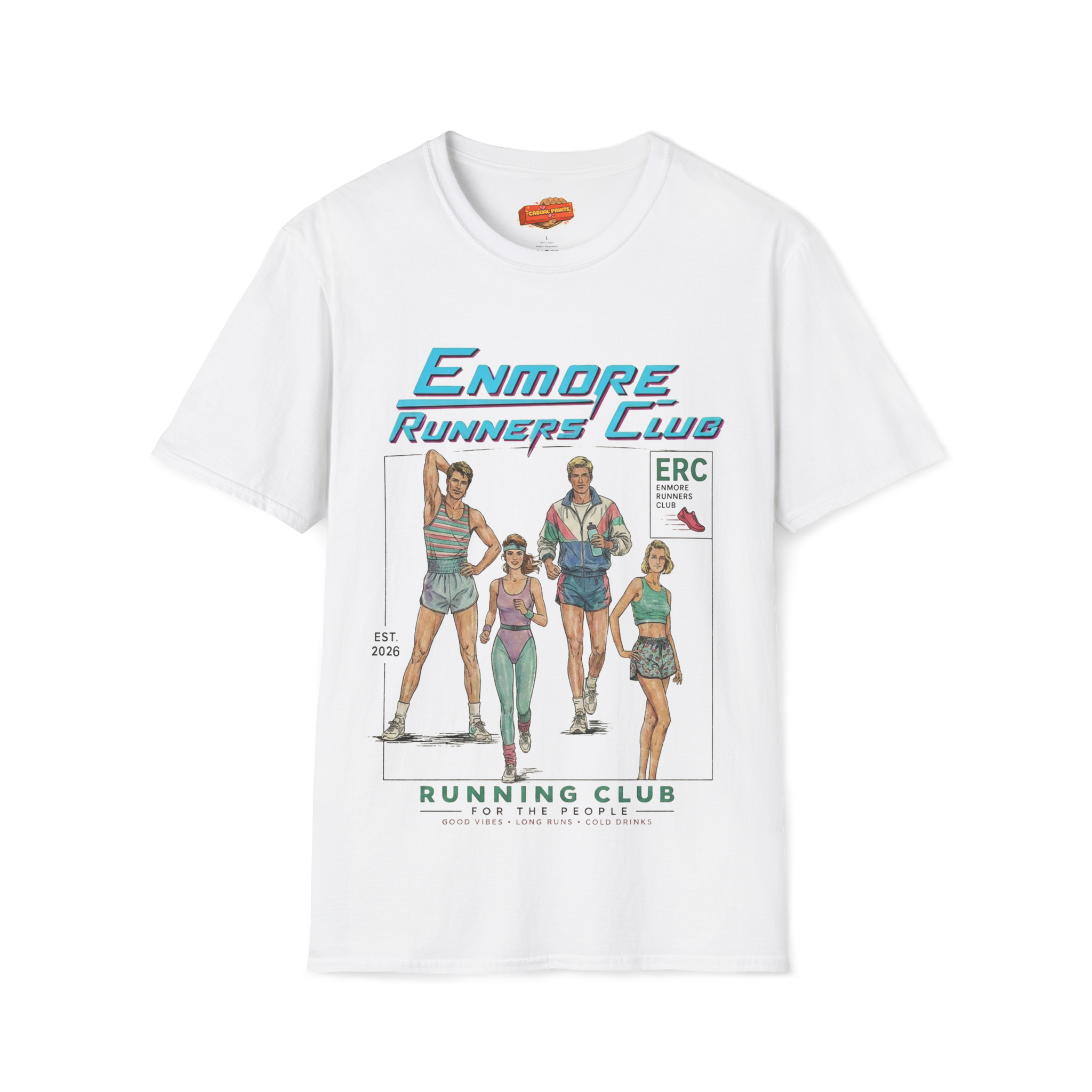 Enmore Runners Club T-Shirt — Vintage Workout