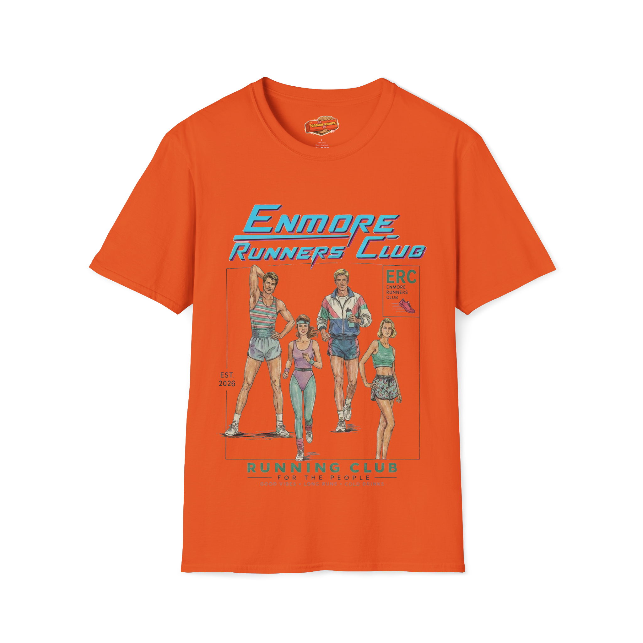 Enmore Runners Club T-Shirt — Vintage Workout